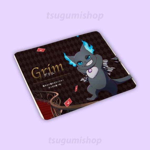 Килимок для миші Спотворена країна чудес/Twisted Wonderland/Грім