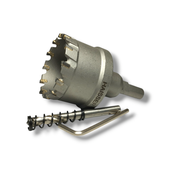 Свердло коронка по металу з твердосплавними напайками - 53мм (HAISSER)