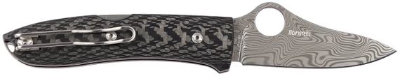 Ніж Spyderco SpyOpera Carbon Fiber Damasteel Thor | Зображення 5