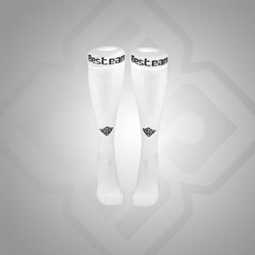 Гетры BestTeam Club Plus SS-20214 (белые)