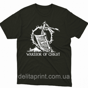 Футболка з Christ-Fi-принтом, Christ, Воїн (15.5.5. FH-1
