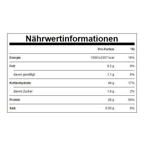 Гейнер MyProtein Impact Weight Gainer 2500 g /25 servings/ Vanilla | Зображення 1