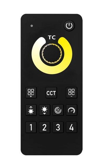 Пульт управління PROLUM 4-Zone ССT Wi-Fi TUYA Чорний Series HomeLink