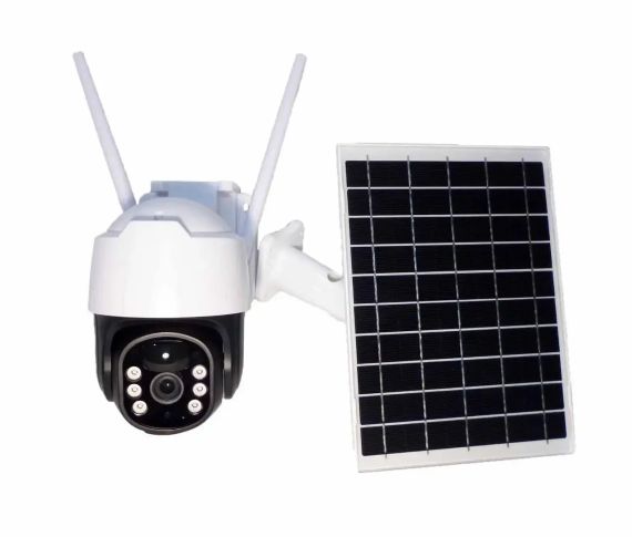 Поворотна погодозахисна сонячна камера безпеки 4G solar cam 1080P | Зображення 1