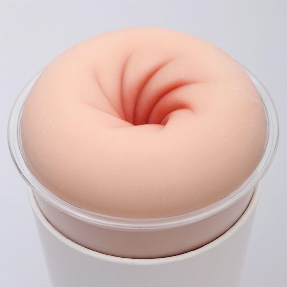 Мастурбатор-анус Naked Factory Cup Sleeve A-4, наскрізний Sex Aura | Зображення 4