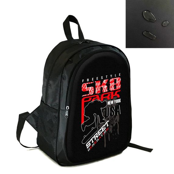 Рюкзак підлітковий,спортивний,шкільний 40×30 см з принтом - дитячий,міський для хлопчика,чоловічий,унісекс (4374)