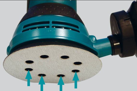 Шліфмашина ексцентрикова Makita BO5031 (125 мм, 4000-12000 об/хв, 300 Вт) | Зображення 6