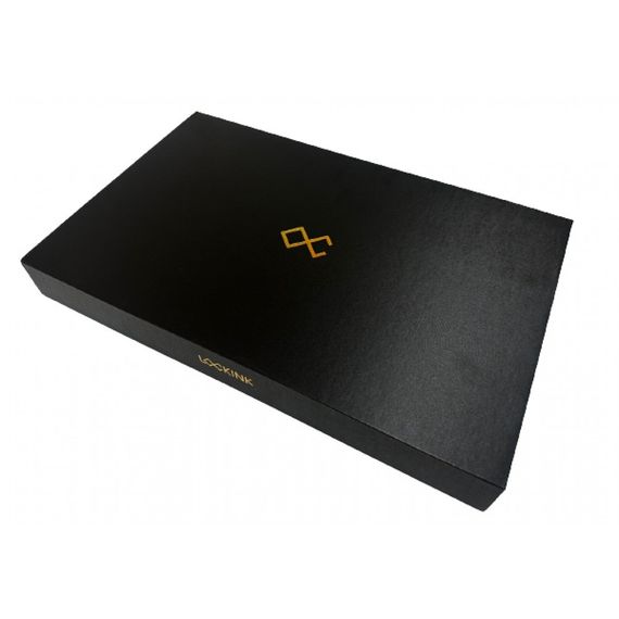 Маска лисиці Lockink, натуральна шкіра, чорна, One Size | Зображення 6