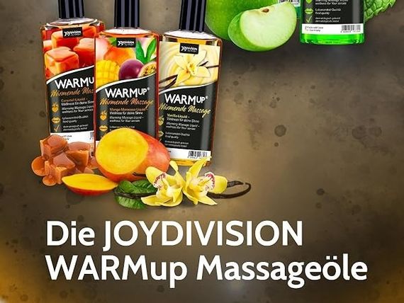 Олія для масажу зігрівальна та їстівна WARMup Caramel 150ml | Зображення 7