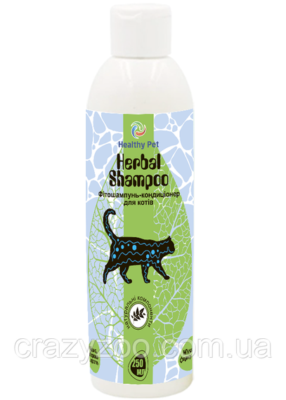 Фитошампунь-кондиционер для котов Healthy Pet 250 мл
