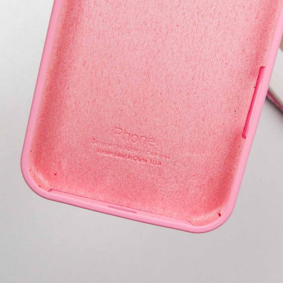 Чехол Silicone Case Full Protective (AA) для Apple iPhone 16 Pro Max (6.9") Розовый / Pink | Зображення 6