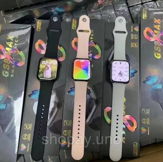 Серый Смарт-часы Smart Watch GS8 Max, 45mm | Зображення 3
