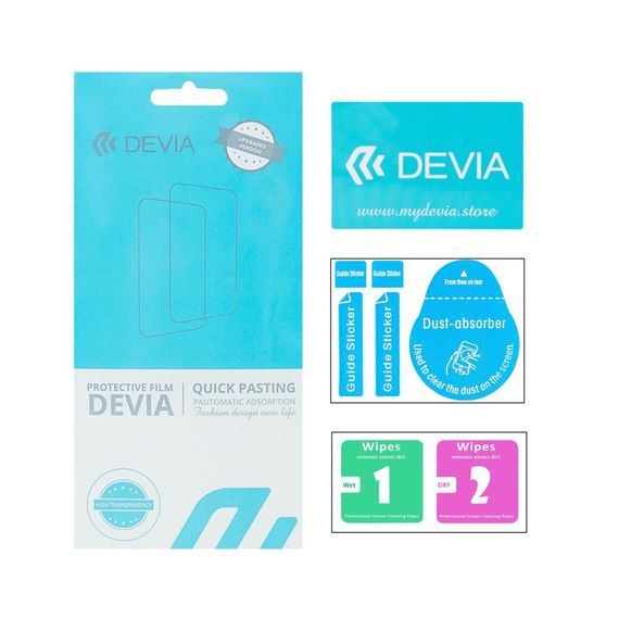 Плівка захисна Devia Hydrogel Samsung S25 Plus 6.7" front+back (DV-SM-S25PFB) | Зображення 2
