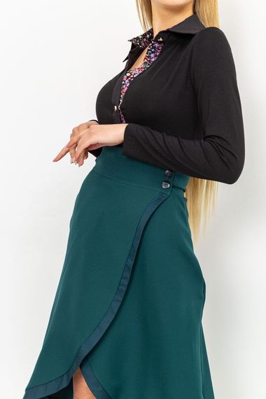 Сорочка жіноча ошатна, колір чорний, 167R744 | Зображення 2