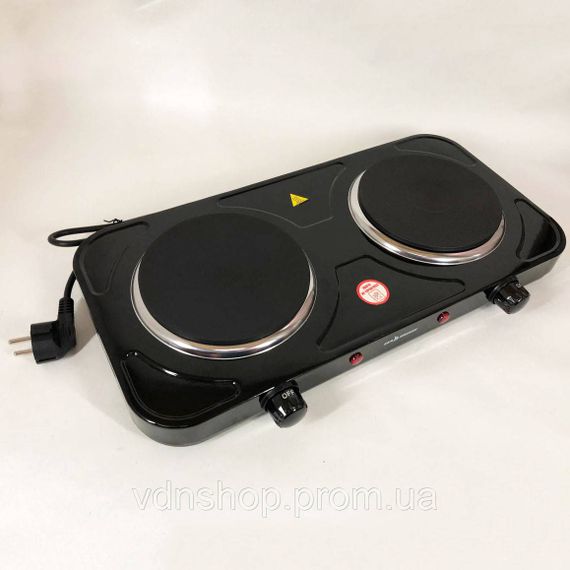 Электронные кухонные плиты бытовые настольные Sea Breeze SB-064 2000 Вт, Мини-плита для дома OT-58 | Зображення 5