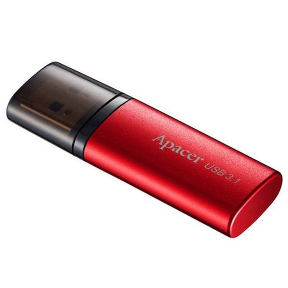 USB флеш накопичувач Apacer 64GB AH25B Red USB 3.1 Gen1 (AP64GAH25BR-1) | Зображення 1