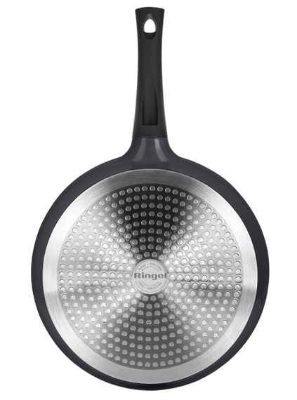 Сковорода RINGEL Zitrone 28 см з кришкою (RG-2108-28 BL-R) Чорний | Зображення 3