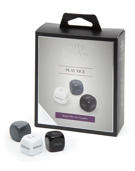 Эротическая игра для пары Fifty Shades of Grey, 3 кубика sexstyle | Зображення 2
