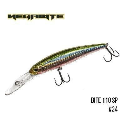 Воблер Megabite  Bite 110 SP ( 110мм,  23,6гр,  6m) (24)