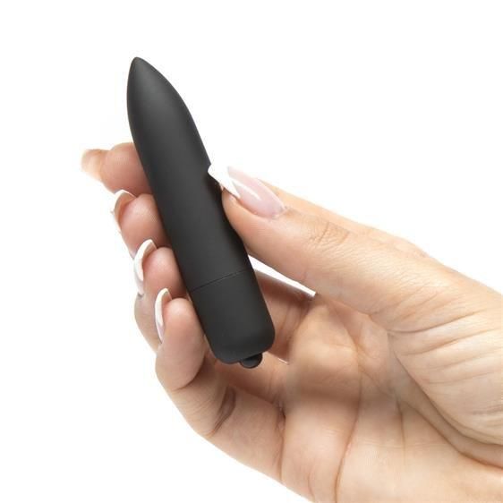 Вібропуля - X-Basic Bullet Long One Speed Black Sex Aura | Зображення 1