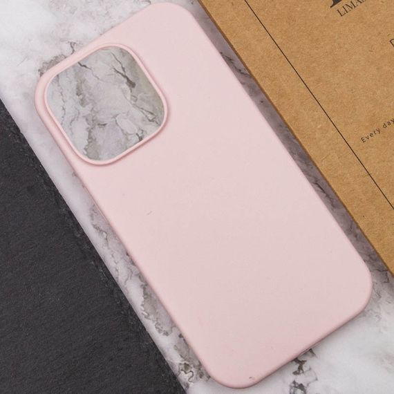 Чохол Silicone Case Full Protective (AA) NO LOGO для Apple iPhone 16 Pro Max (6.9") Рожевий / Chalk Pink | Зображення 4