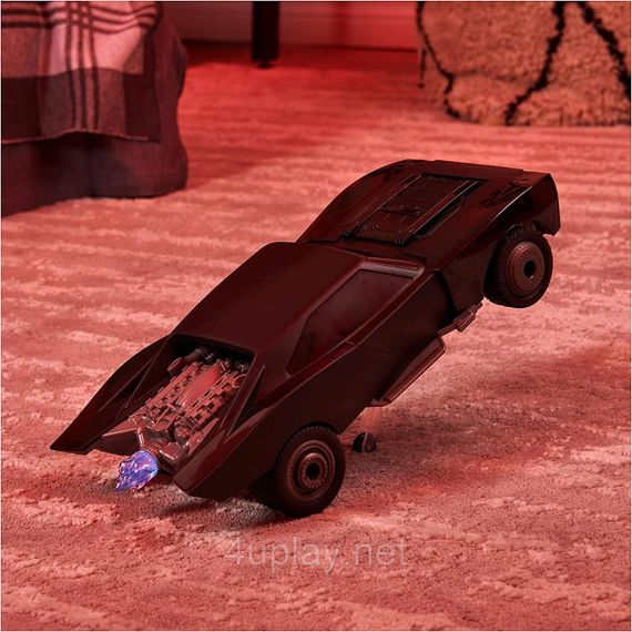 Машина радіокерована Бетмобіль Бетмена на пульті управління Оригінал Batman Turbo Boost Batmobile | Зображення 6