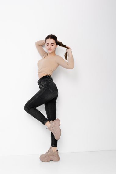 Кроссовки женские Fashion Batty 3909 41 размер 25 см Бежевый | Зображення 7