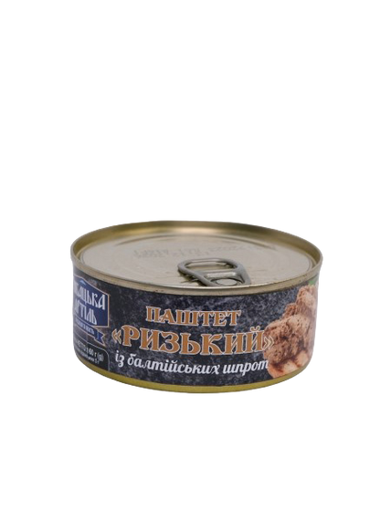 Паштет «Рижский» из балтийских шпрот Рыбацкая Артель 160 г