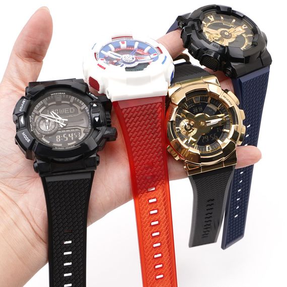 Ремешок для Casio G-Shock GA-100/110 Army Green SI | Зображення 8