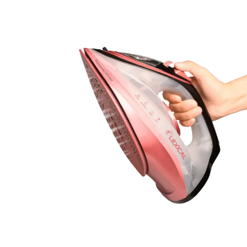 Парова праска термостат контроль пара керамічна підошва вертикальне відпарювання LEXICAL LSI-1014 | Зображення 2