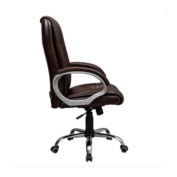 Крісло Франкфурт Ю Хром П2 M-1 (Tilt) Мадрас ДК Браун | Зображення 2