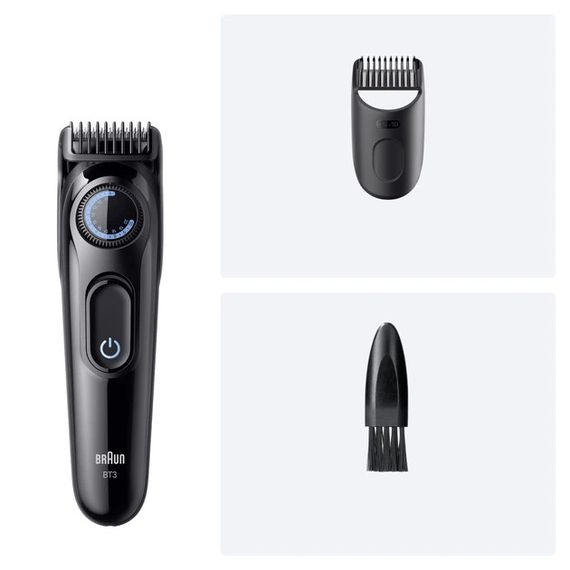 Тример для вусів та бороди Braun Beard Trimmer Series 3 BT3500 2 Вт чорний | Зображення 6