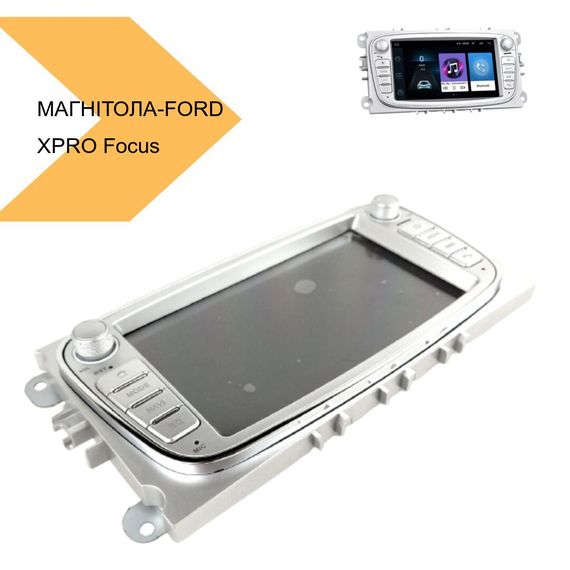 Штатна магнітола Ford Focus 7 4+32GB-IPS-Carplay Android 12 XPRO чорний (42483-_4562) | Зображення 1