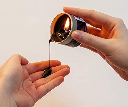 Масажна свічка - Vibratissimo Mystic Black, 50 мл sexstyle | Зображення 1