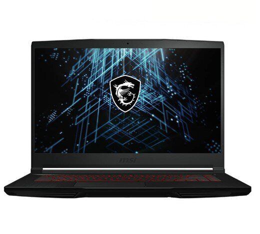 Игровой ноутбук MSI GF63 Thin 11SC-1012NEU / 15.6" (1920x1080) IPS / Intel Core i5-11400H (6 (12) ядер по 2.7 - 4.5 GHz) / 16 GB DDR4 / 960 GB SSD / nVidia GeForce GTX 1650 Max-Q, 4 GB GDDR5, 128-bit / WebCam б/у | Зображення 1