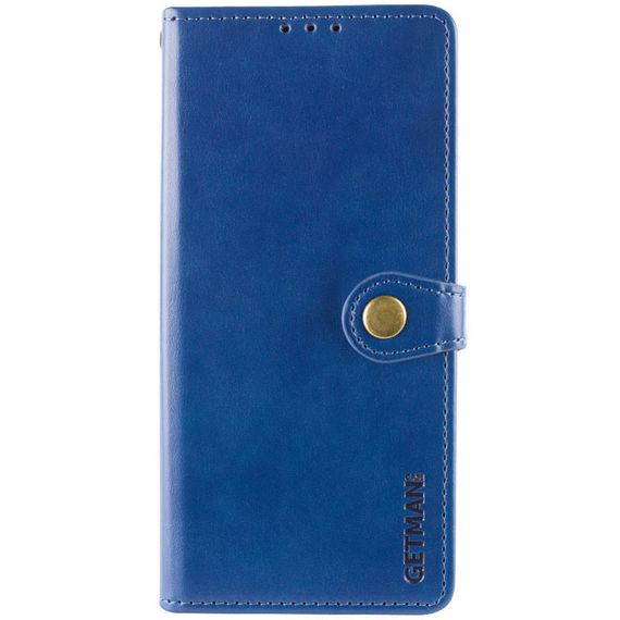 Кожаный чехол-книжка GETMAN Gallant (PU) для Xiaomi Redmi A5 / Poco C71 Синий