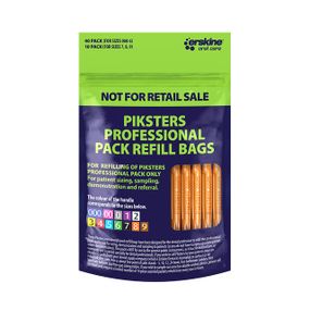 Міжзубні йоржики Piksters Refill Professional, № 8 (діаметр 3.1) помаранчеві, м’яка упаковка, 10 шт