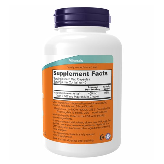 Magnesium Citrate - 240 vcaps | Зображення 1