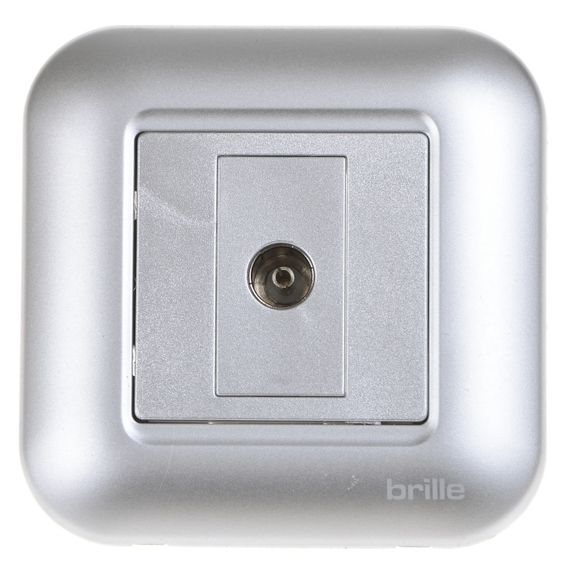 Розетка TB-1TV Grey