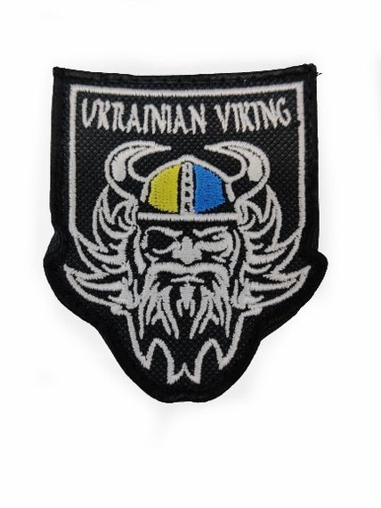 Шевроны  Щиток "Ukrainian Viking" с вышивкой