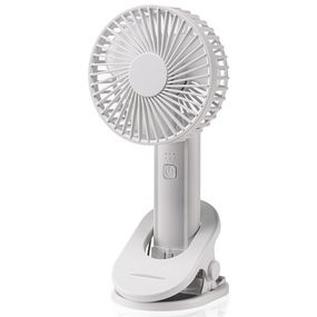 Портативний вентилятор K37 з затискачем 2000mAh White