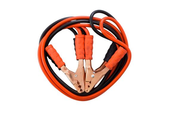 Пусковые провода 400А, 12V, Ø 9мм, 3м (кабель пусковой, прикуриватель аккумулятора) СИЛА | Зображення 1