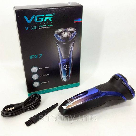 Хороша електробритва для бороди VGR V-306, Хороші електричні бритви для гоління, Портативна бритва JR-89 | Зображення 4