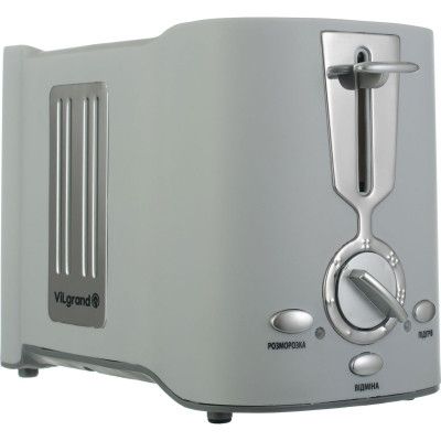 Тостер Vilgrand VT 0929H grey | Зображення 2