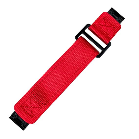 Ремінець для годинника Nylon Pro for Garmin Red 22 мм | Зображення 1