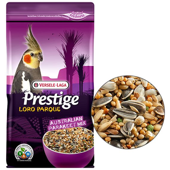 Корм Versele-Laga Prestige Loro Parque Australian Parakeet Mix для крупных попугаев 1 кг