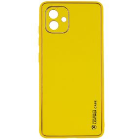 Шкіряний чохол Xshield для Samsung Galaxy A05 Жовтий / Yellow