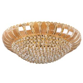 Люстра торт потолочная с подсветкой LED E14 40W G (BCL-387S/18)