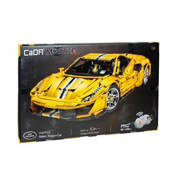 Конструктор CaDa радиоуправляемая машина Italian Super-car C61057W | Зображення 2