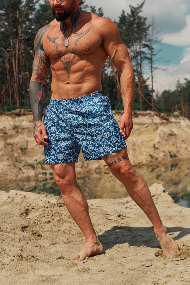 Плавки Штурвал синий S